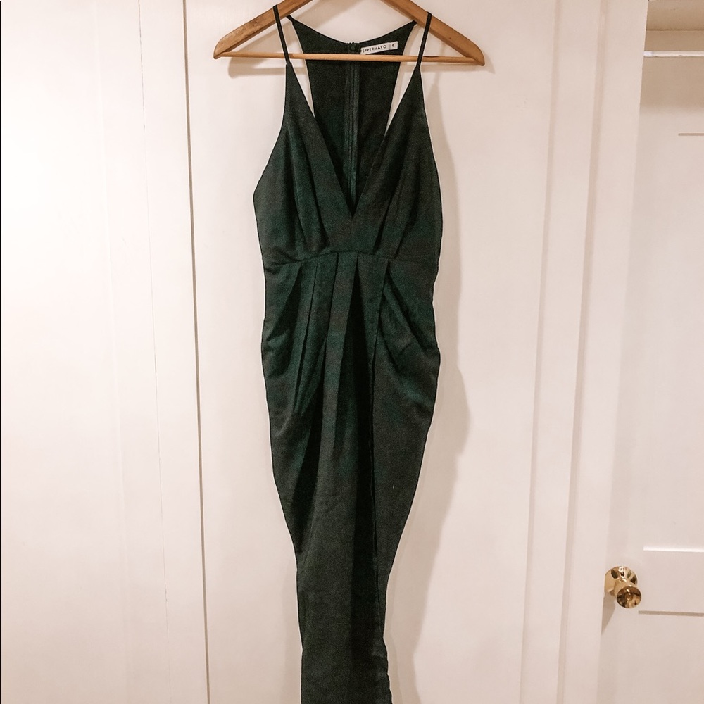 Black formal style dress